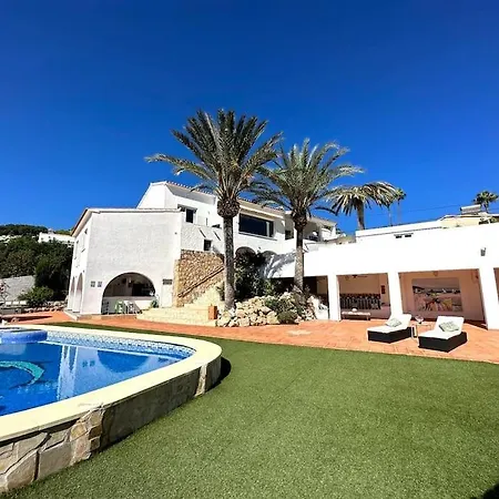 Villa Casa Con Vista -luxury In Moraira Teulada